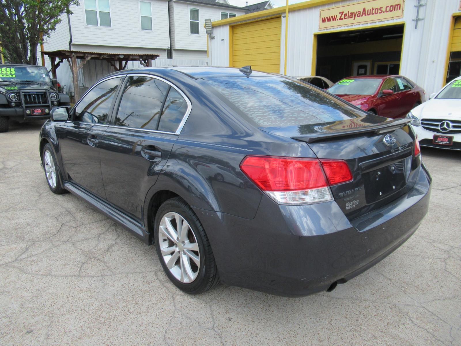 2013 Gray /Black Subaru Legacy 2.5i Limited (4S3BMCK69D3) with an 2.5L H4 SOHC 16V engine, Automatic transmission, located at 1511 North Shepherd Dr., Houston, TX, 77008, (281) 657-1221, 29.798361, -95.412560 - Photo #13